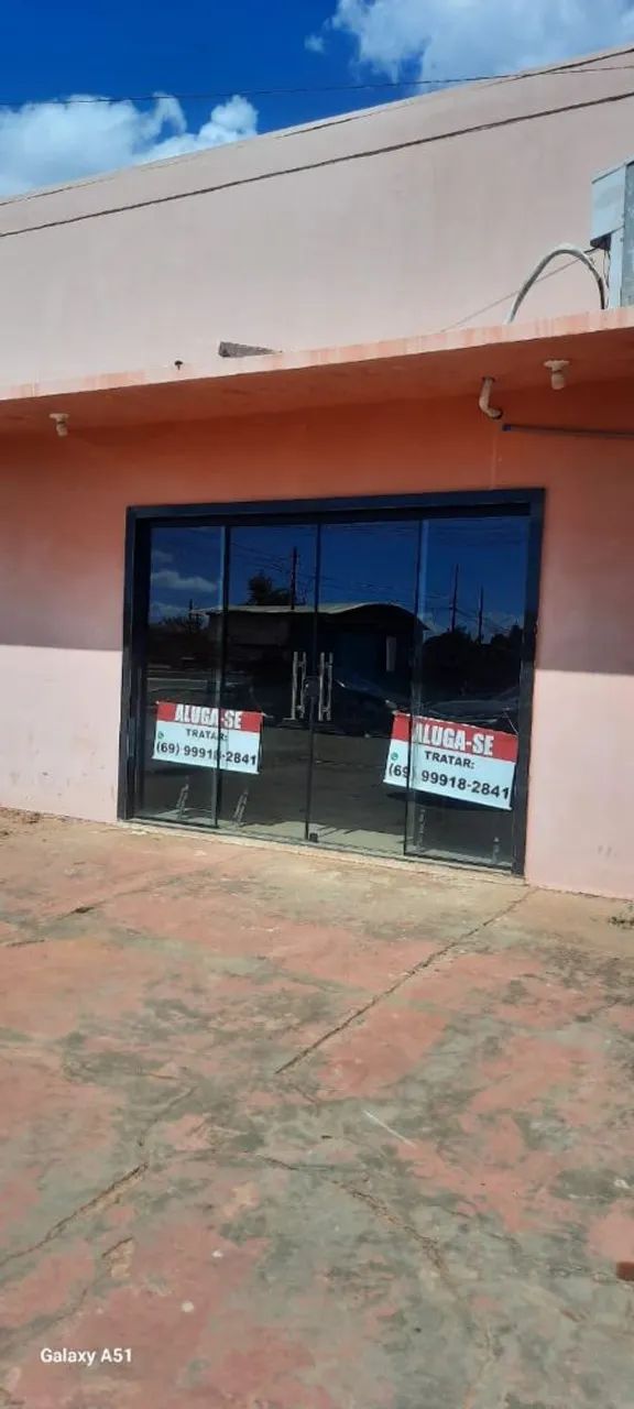 Salão 13×7 - todo reformado em Nova Mamoré - RO 
