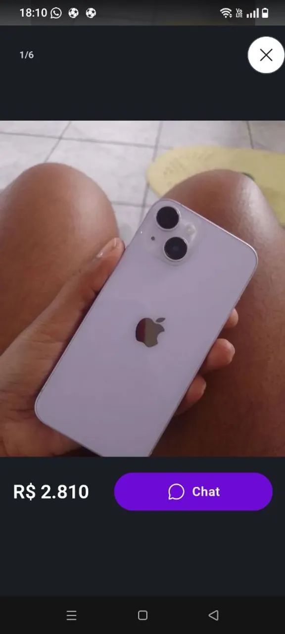 iPhone 14 128 gigas  - Foto 2