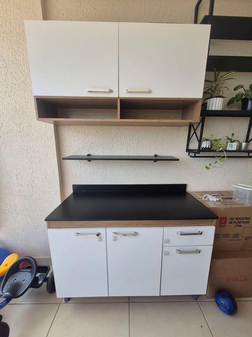 Balcão de cozinha + aéreo 