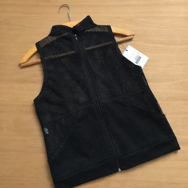 Colete tela feminino com bolsos veste P