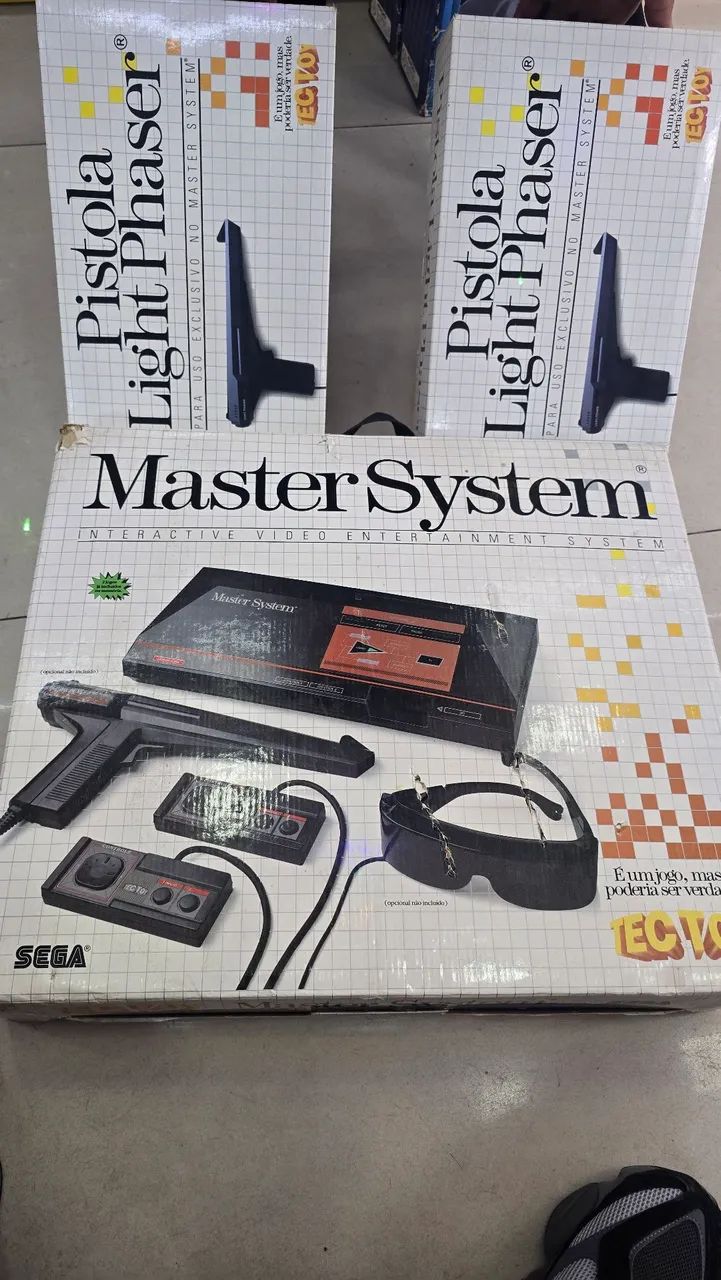 Master Sytem 1 Completo 