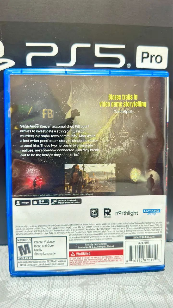 Alan Wake 2 - PS5 (PlayStation 5)  - Foto 3