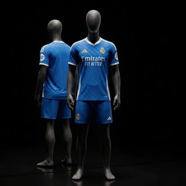 Conjunto Real Madrid Azul