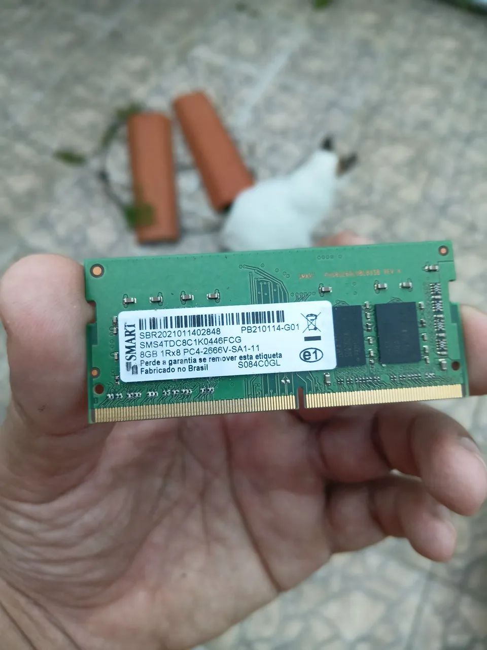 Memoria 8gb ddr4 notebook Funcionando  - Foto 2