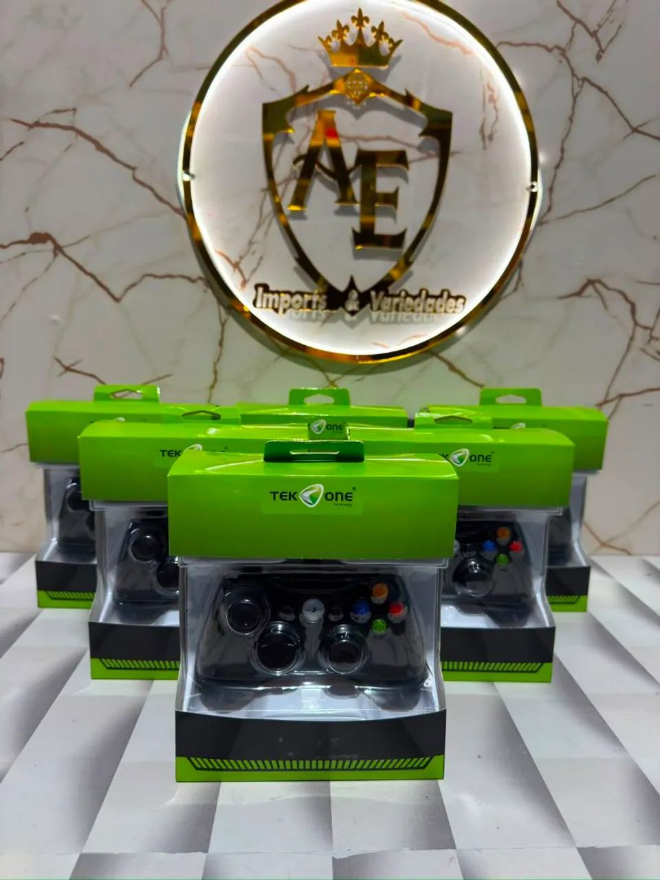 Controle Xbox 360 com fio  - Foto 2