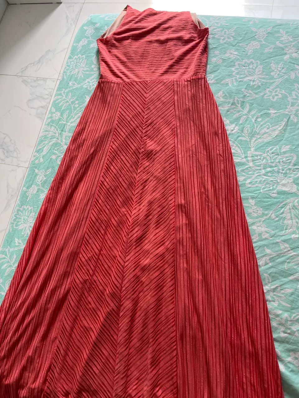 Vestido longo rosa Madame A