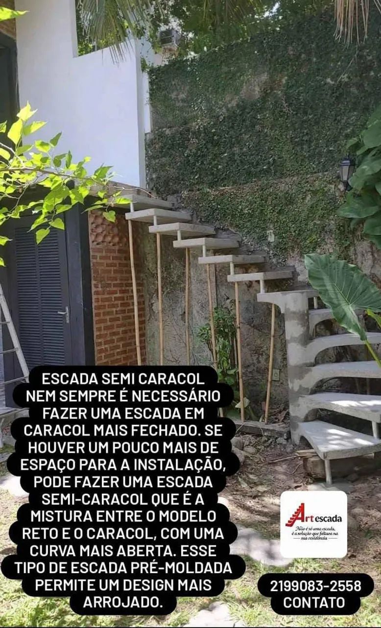 Escada pré moldada * - Foto 3