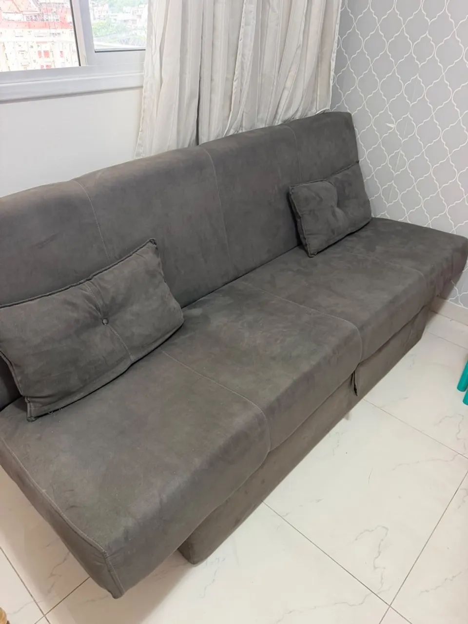 Sofá cama casal 3 lugares