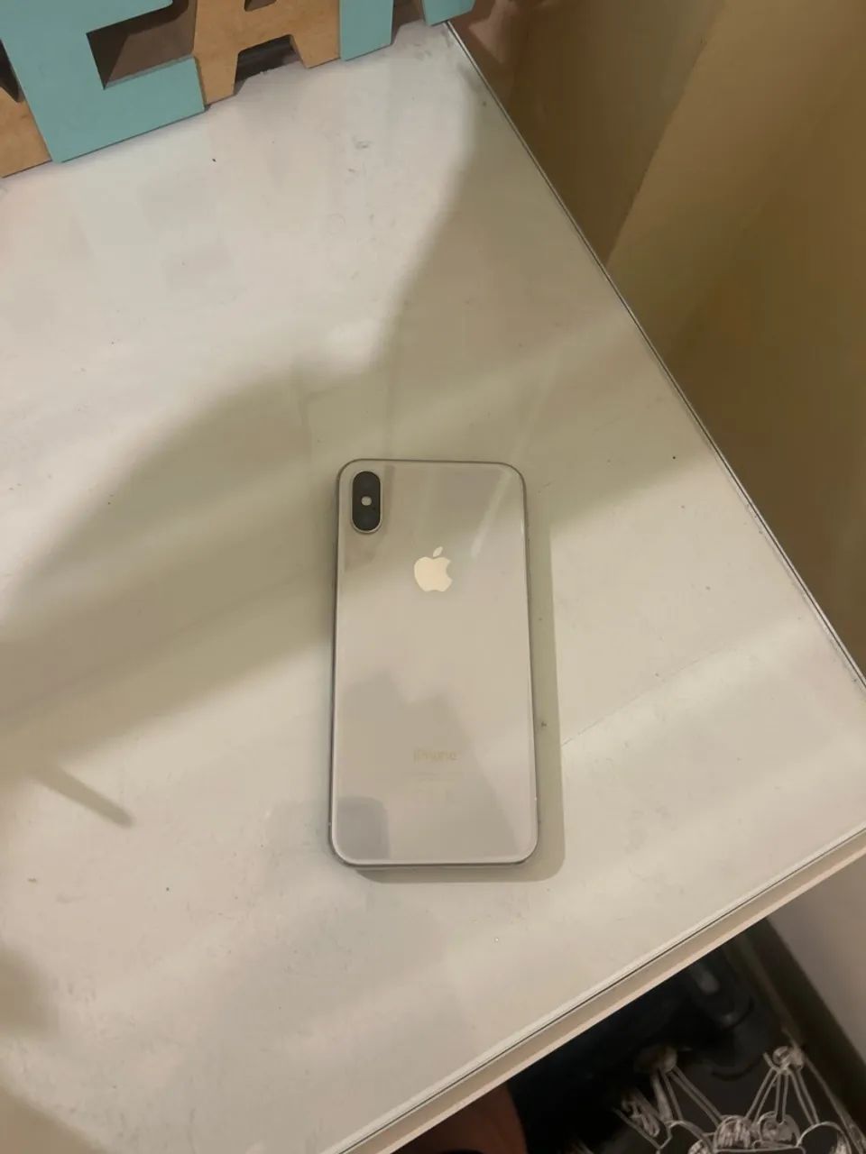 iPhone X com tela danificada - Foto 2