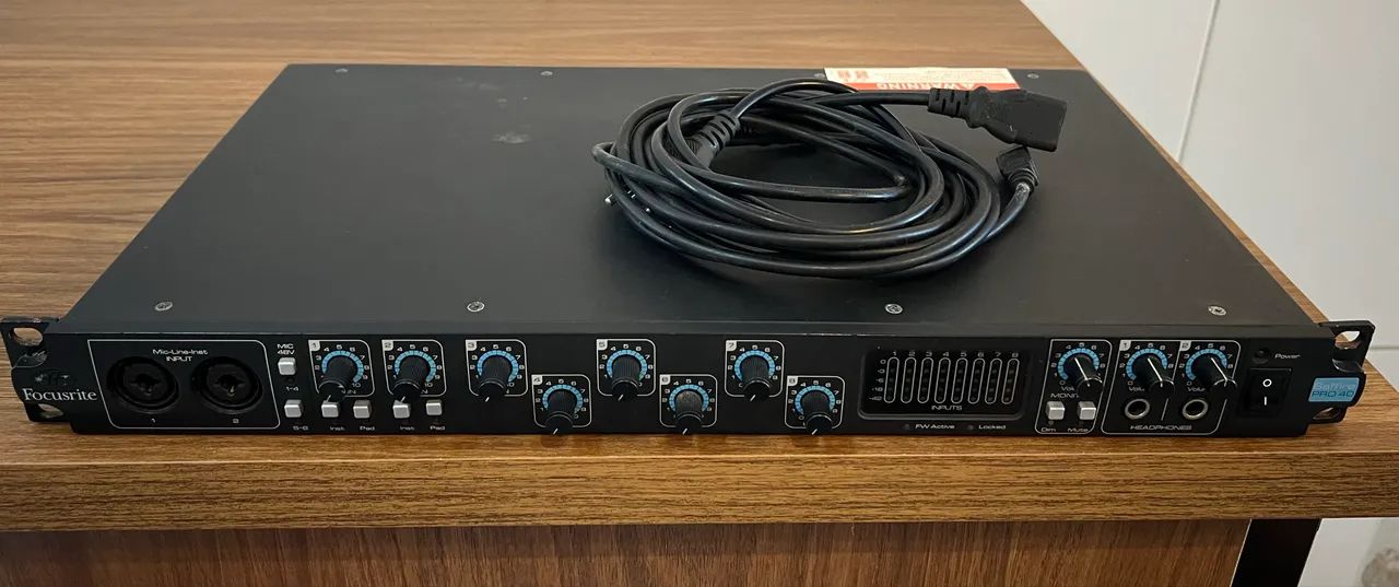 Interface de Áudio Focusrite Saffire PRO 40 - Foto 2