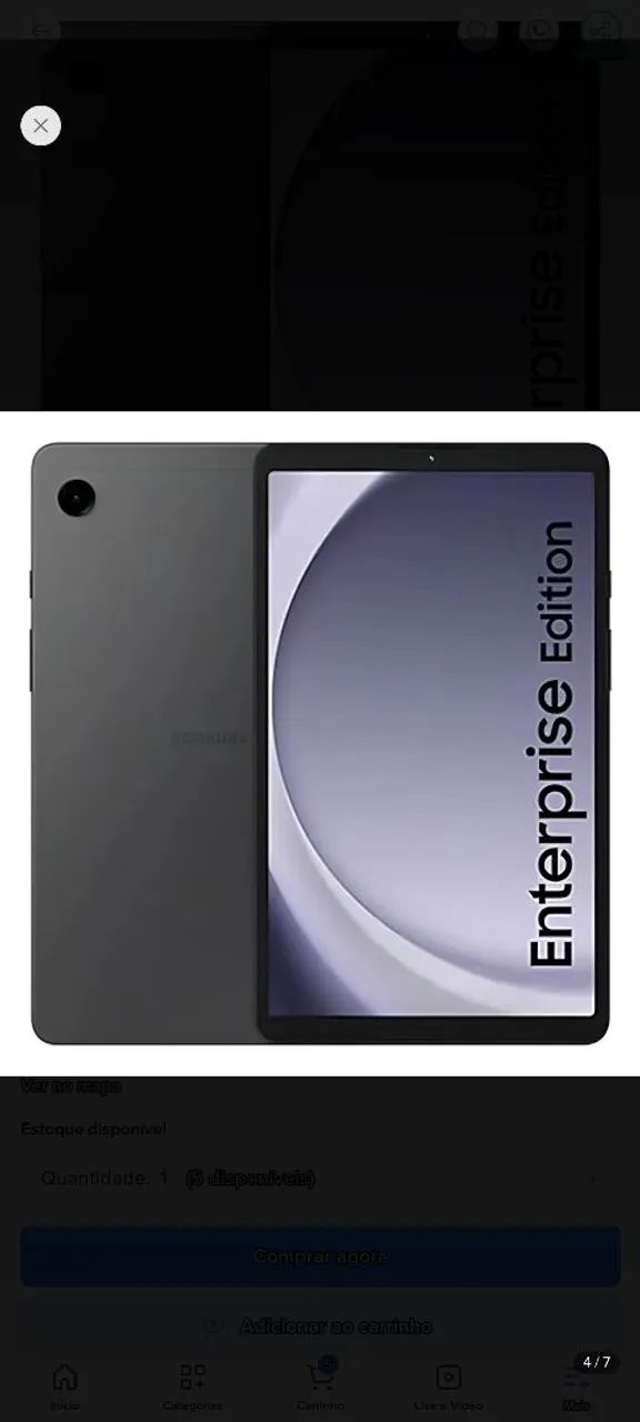 Tab A9 Samsung 