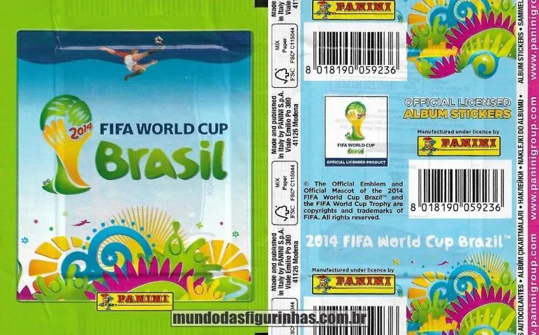 5 Figurinhas de FIFA WORLD CUP BRASIL 2014 Avulsas - Foto 2