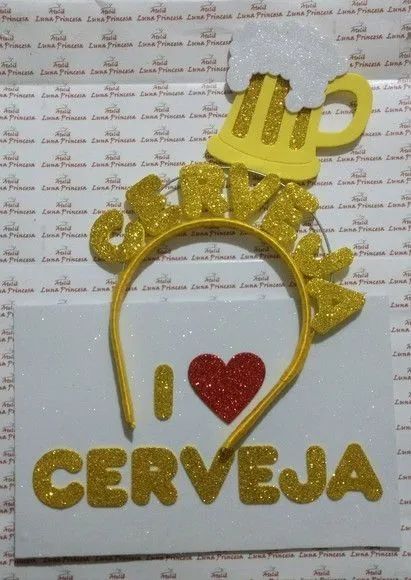 Tiara de Carnaval e plaquinha - Foto 4