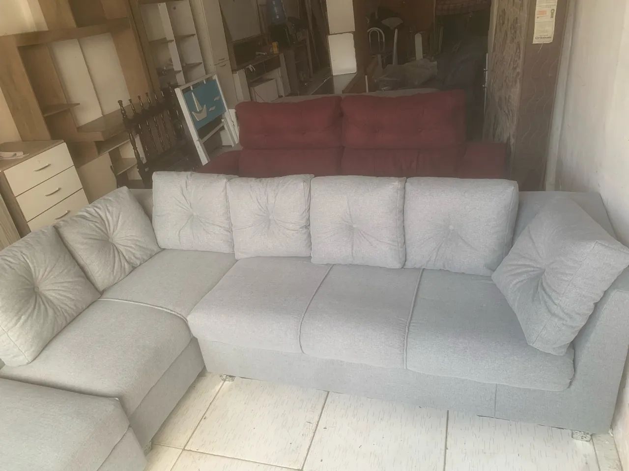 Sofá de canto em L novo  - Foto 5