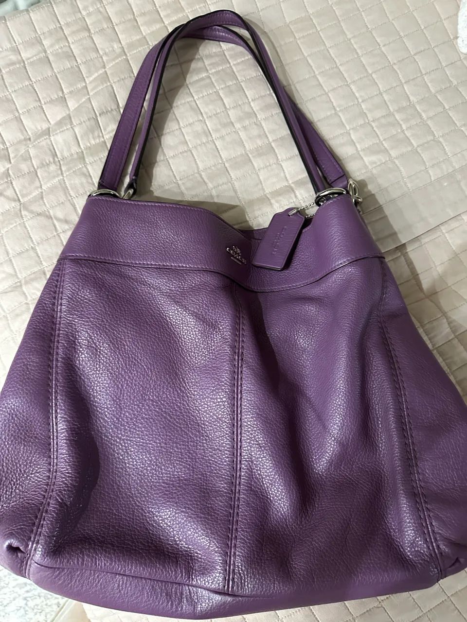 Bolsa Coach - Roxa - Foto 2