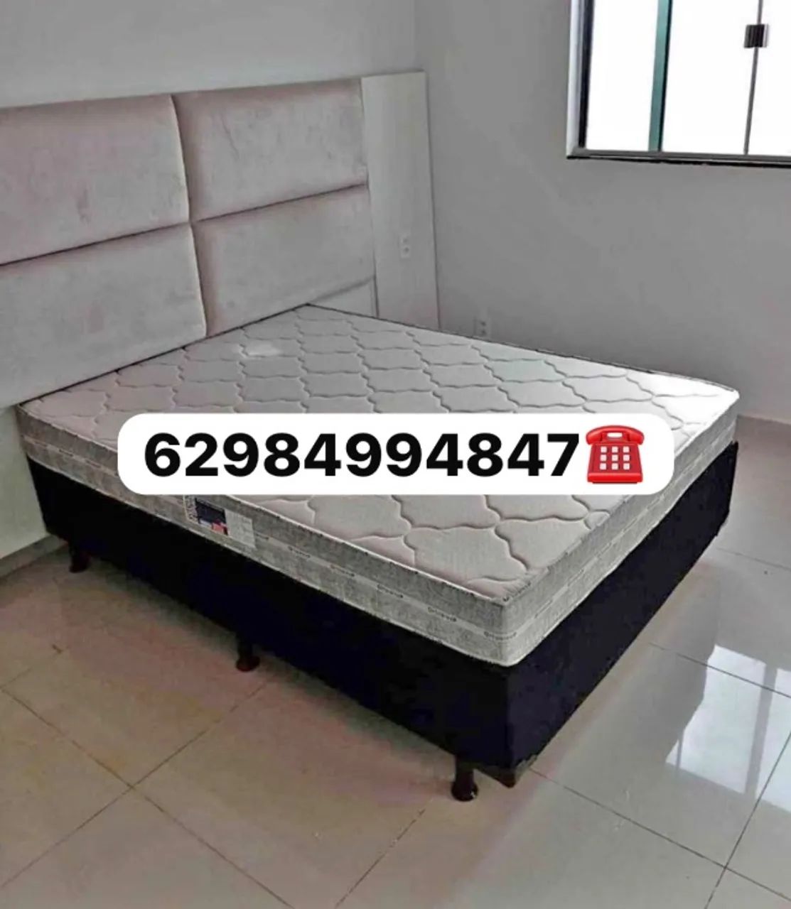 Cama box casal nova
