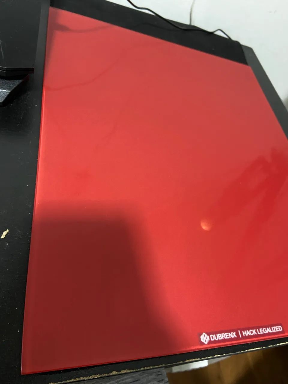 Mousepad de Vidro DBX-Pad 40x50cm Vermelho - Foto 3