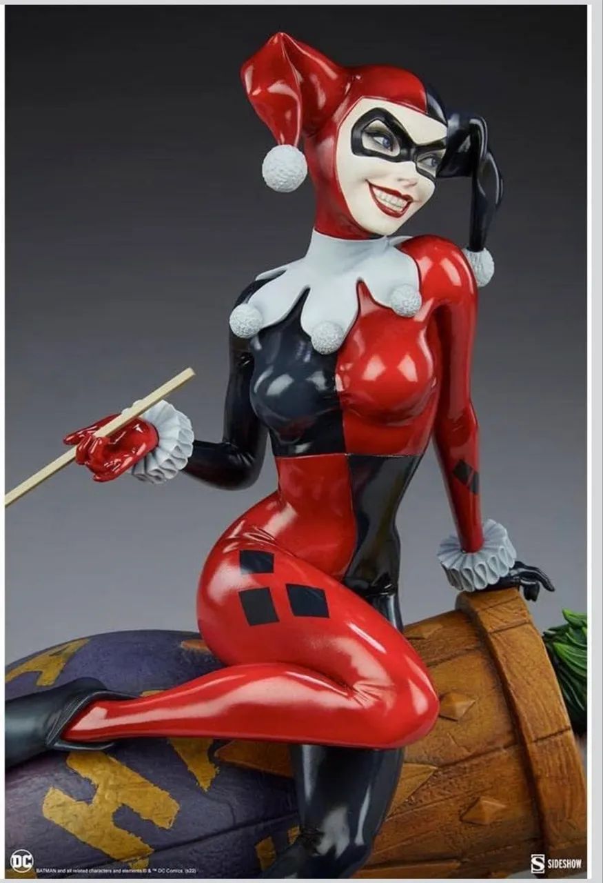 Harley Quinn and Joker Diorama Sideshow 1/5 - Foto 3