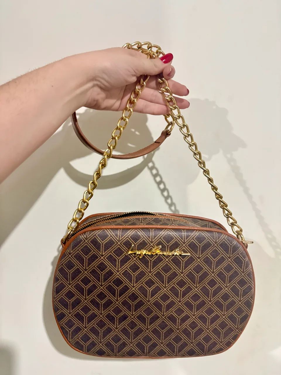 Bolsa luiza barcelos monograma