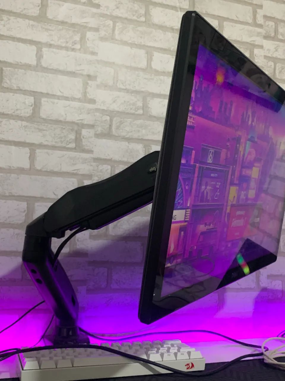 Monitor 24? com suporte articulado incluso - Foto 2