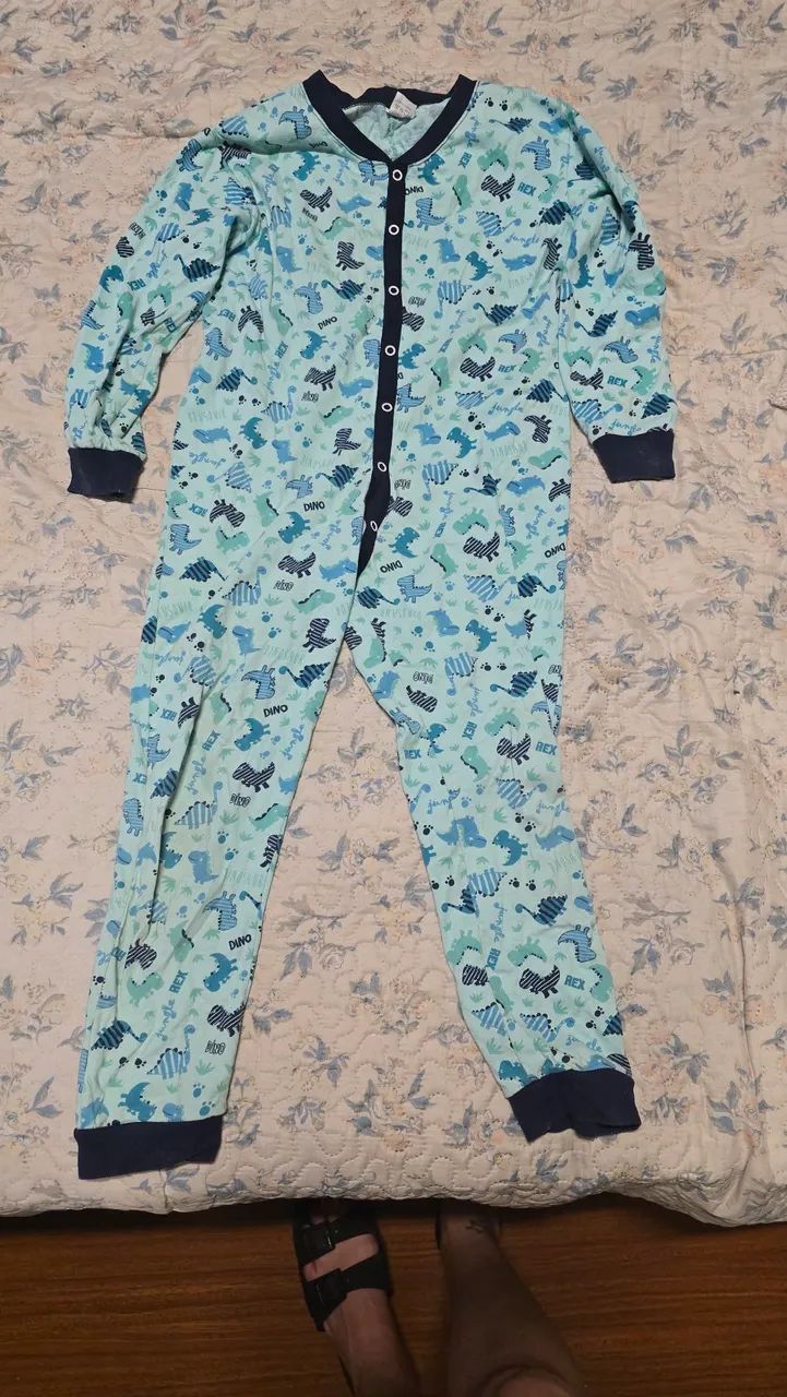 Macacão dormir algodão Tam 8