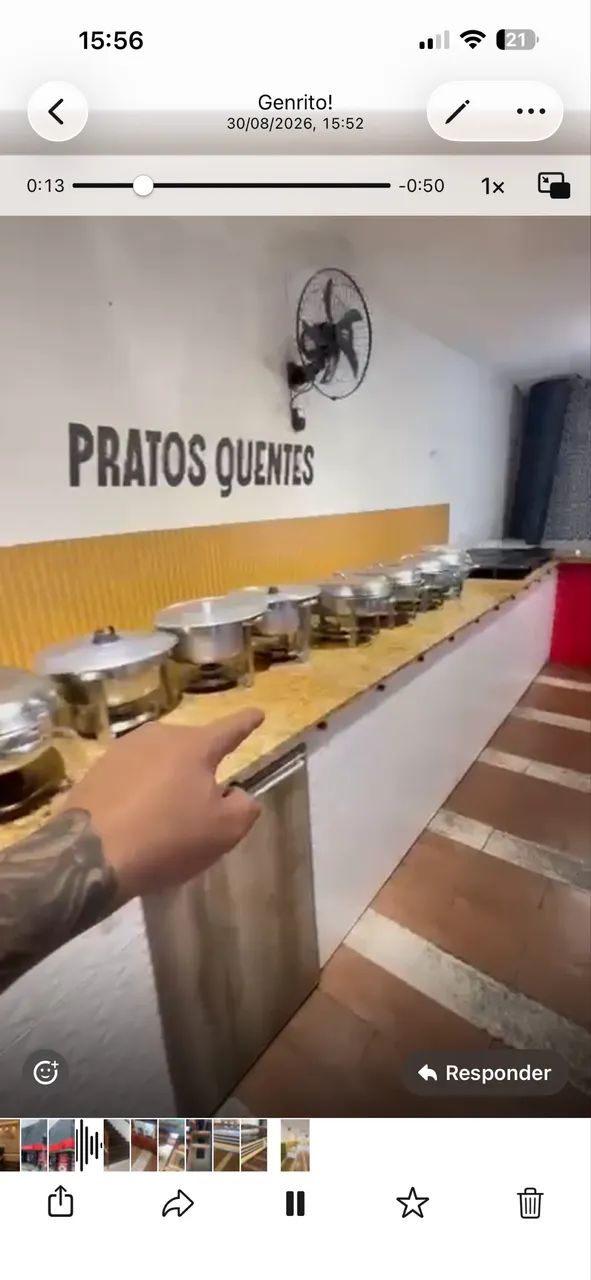 Buffett a gás para restaurante  - Foto 4
