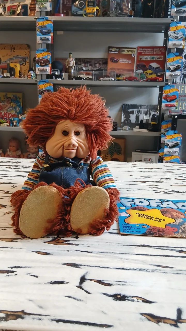 Boneco Fofão original anos 80. Da Mimo. E disco - Foto 2