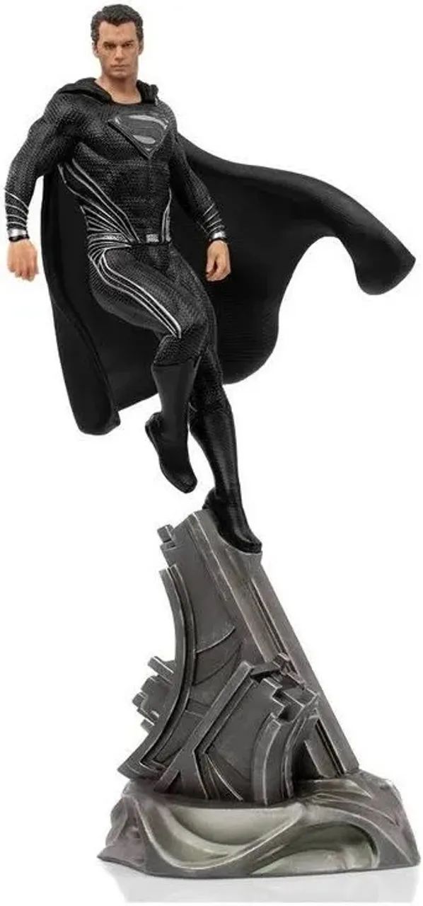 Superman black suit iron studios  - Foto 4