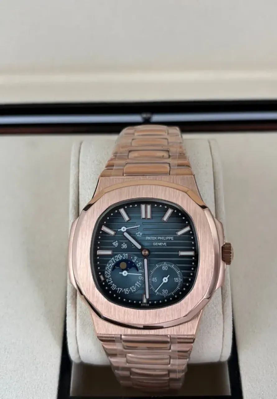 Patek Philippe Nautilus Fases da Lua
