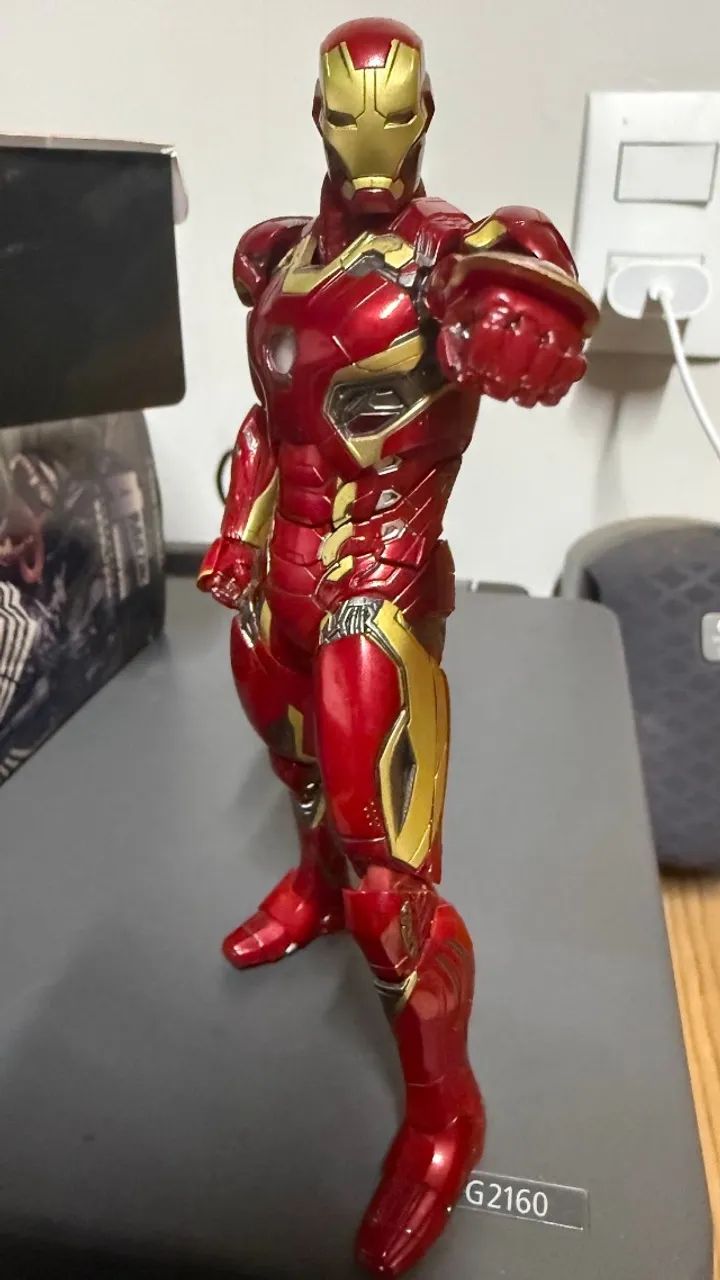 Mafex Homem de Ferro Mark 45 Action Figure Boneco Iron Man - Foto 3