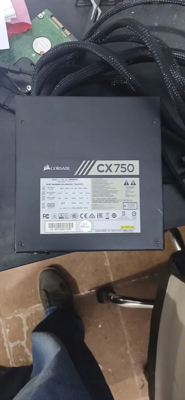 FONTE 750W CORSAIR CX 750 - Foto 3