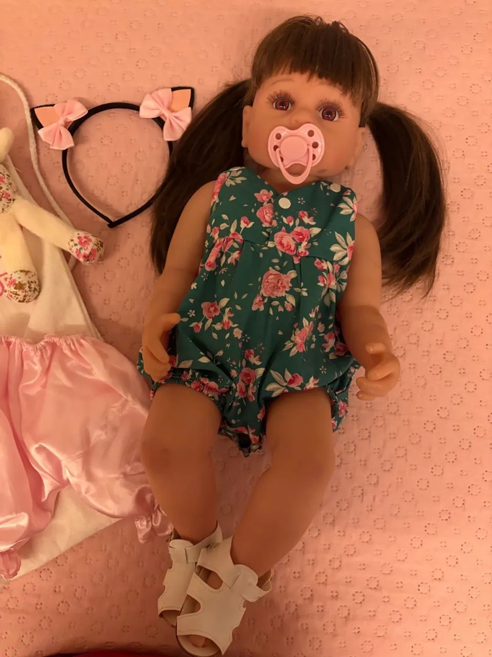 Boneca bebê reborn - Foto 3