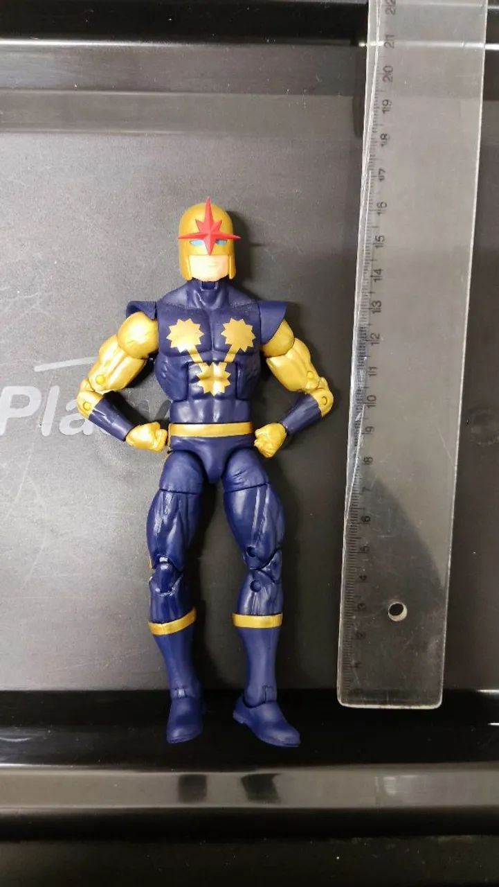 Nova Marvel Legends Boneco Figura Original Hasbro Usado - Foto 3