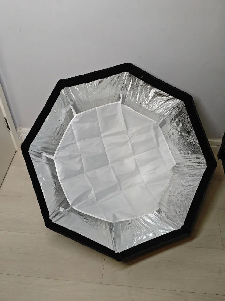 Softbox/Octabox Triopo K2 90cm Encaixe Tipo Bowens Com Grid e 2 Difusores - Foto 4