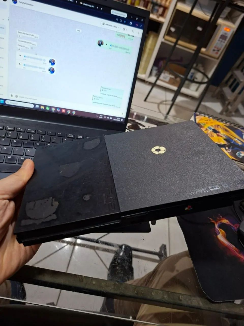 Carcaça Ps2 slim 90000 - Foto 2