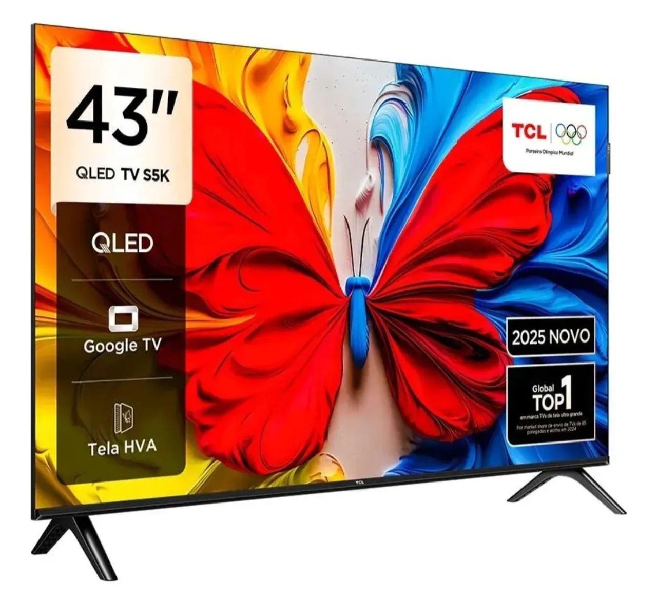 Vendo TV 43 polegadas TCL QLED lacrada e nota fiscal  - Foto 3