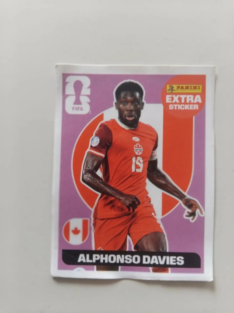 Figurinha da copa do mundo Extra Sticker