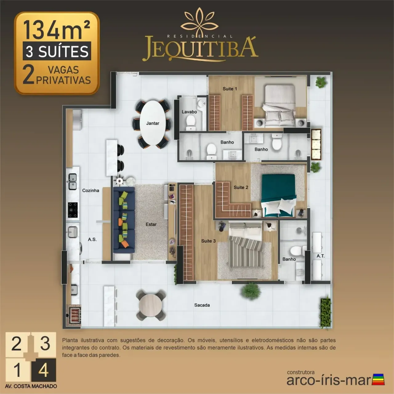 PLANTA 127m²