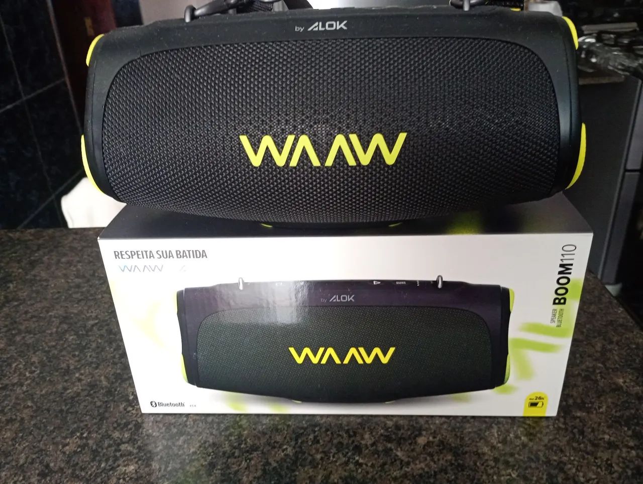 Caixa de som do dj waloc