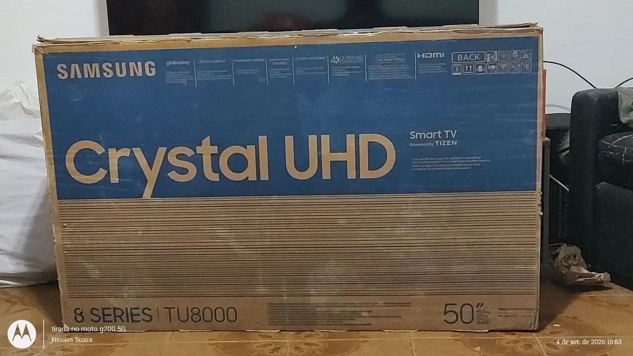 Smart tv Samsung Crystal UHD - Foto 4