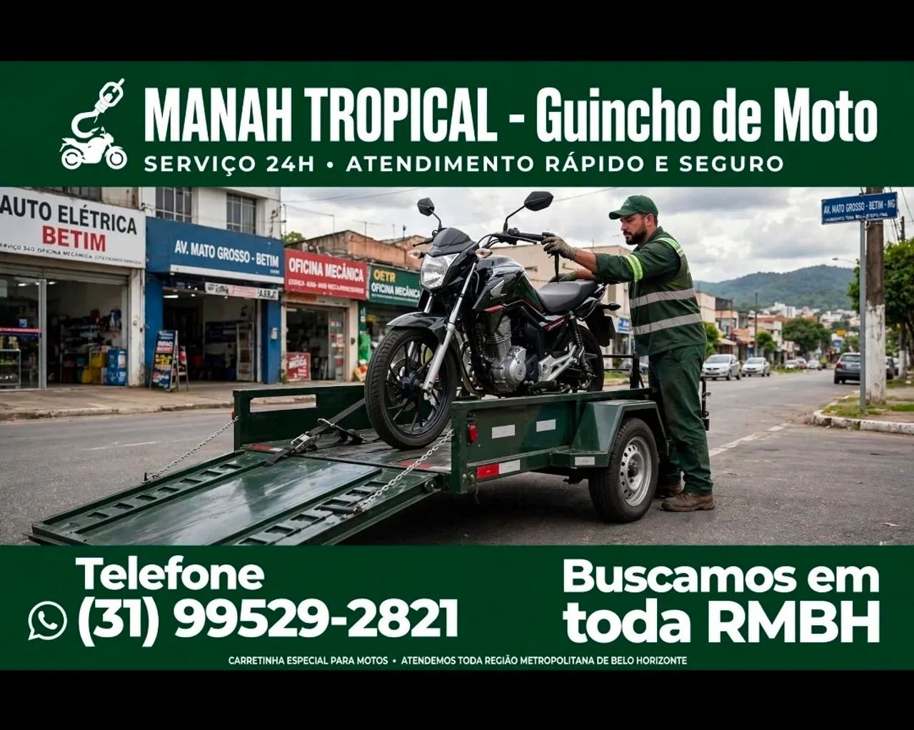 Reboque moto