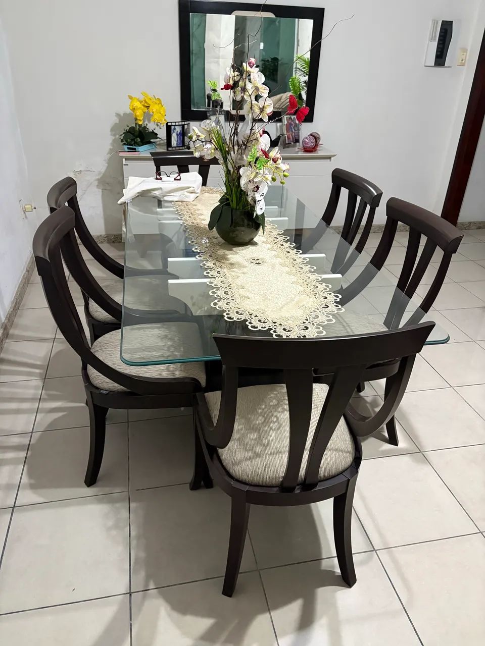 Mesa jantar 06 cadeiras - Foto 2
