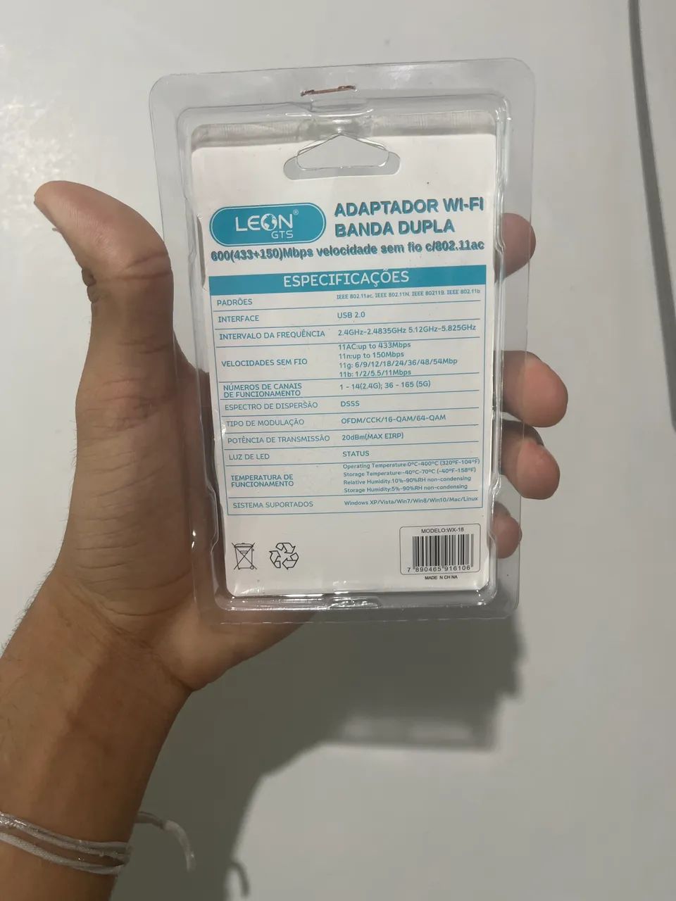 Adaptador Wi-Fi para Pc Usb  - Foto 2