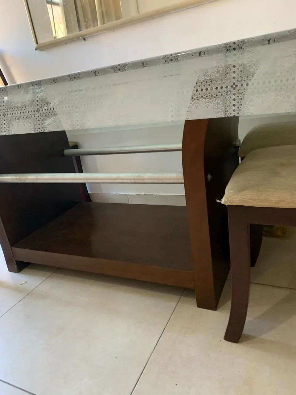 Mesa de Jantar 6 Lugares - 1,80m x 1,00m - Foto 5