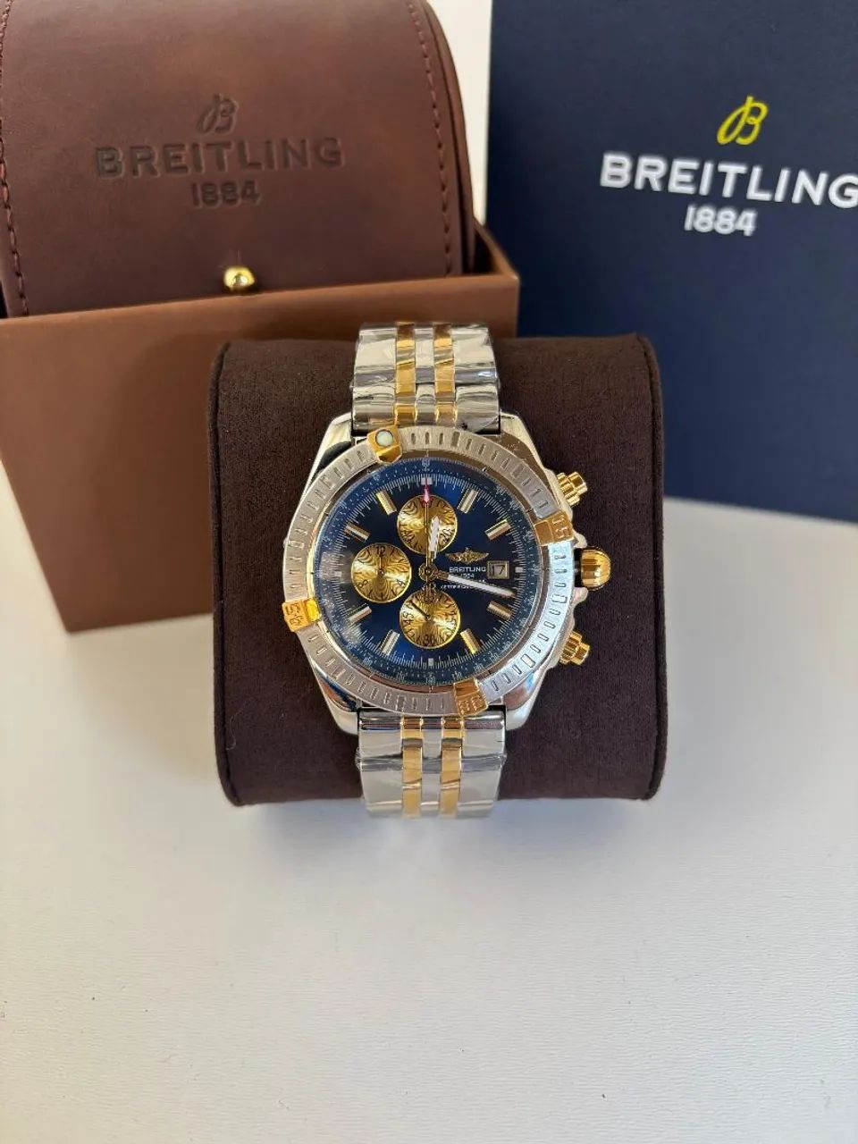 Relógio Breitling 1884 Dourado
