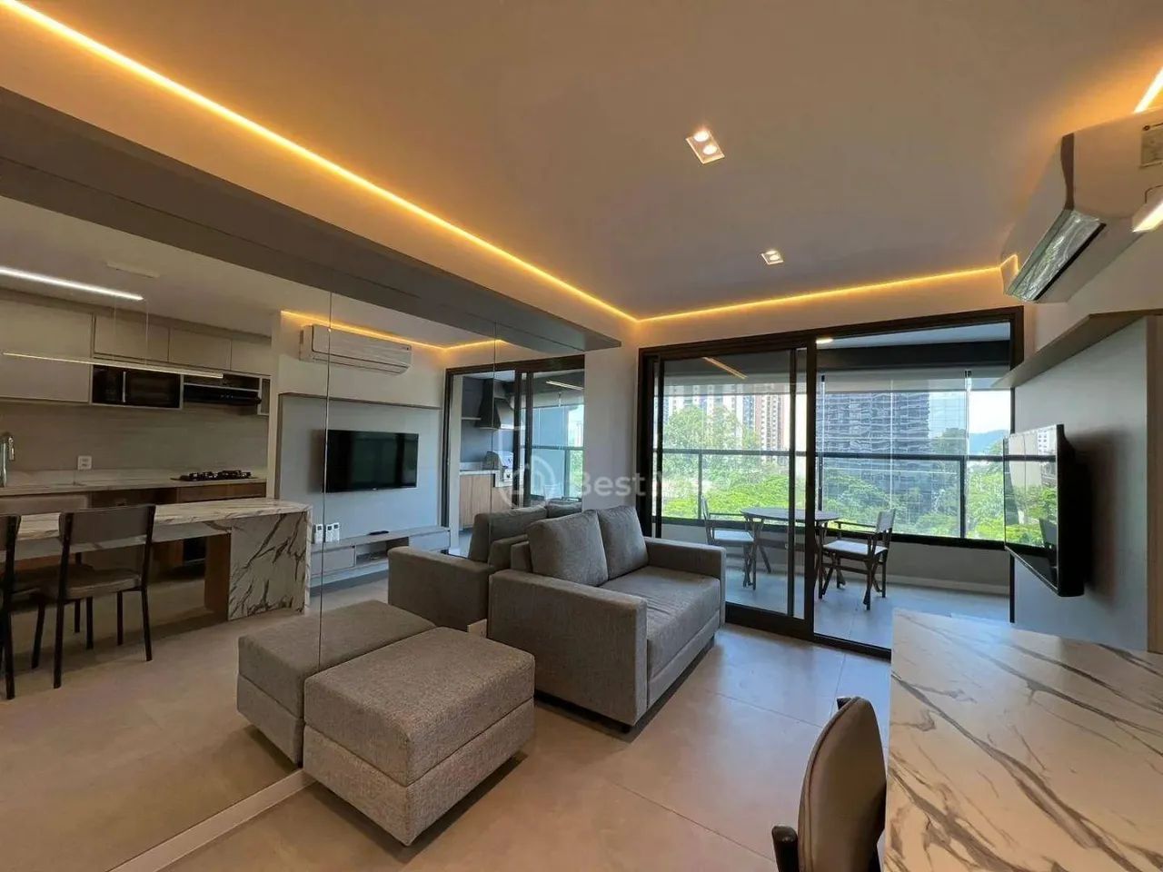 Apartamento com 2 dormitórios para alugar, 75 m² por R$ 12.500,00/mês - Alphaville - Barue - Foto 6