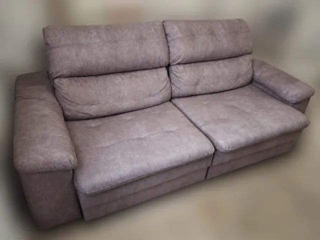 Vendo Sofá Cama Retrátil e Reclinável  - Foto 3