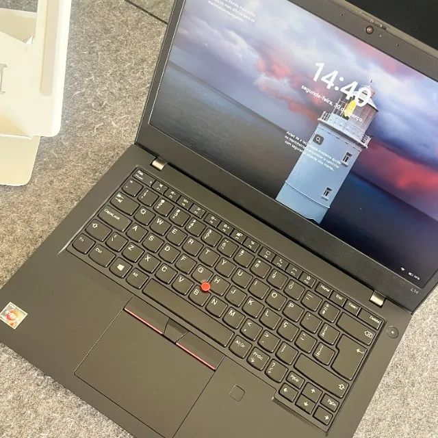 Notebook Thinkpad, AMD ryzen 5 PRO, 8gb de RAM, 256 de SSD e tela de 14 polegadas - Foto 4