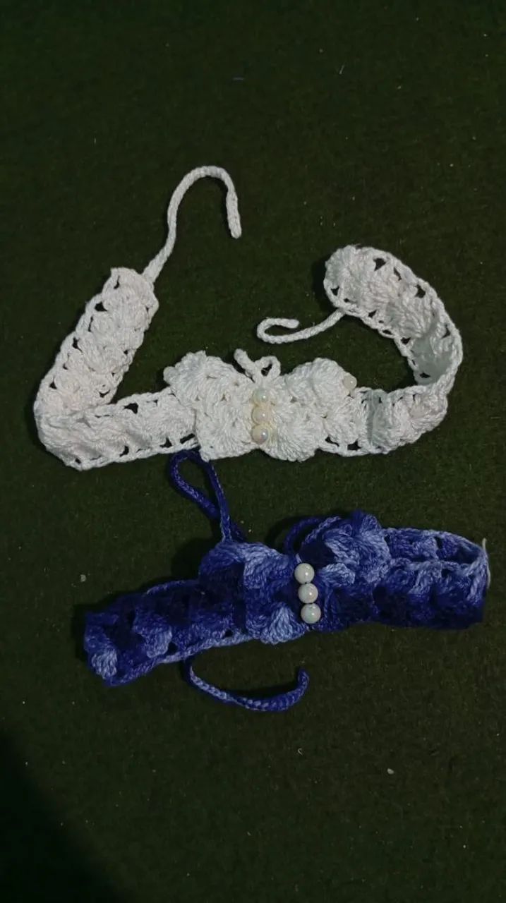Tiara em crochê para criança  - Foto 3