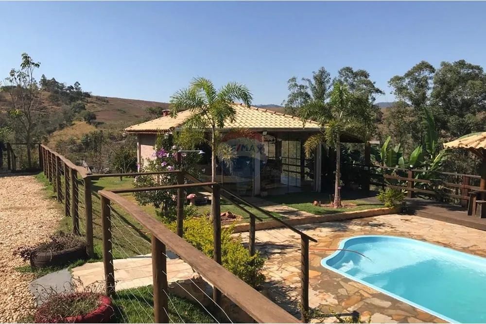 redução preço - campo/pousada 170m2 , 2000 m2 todo cercado área total, 2 suítes mob. , coz - Foto 2